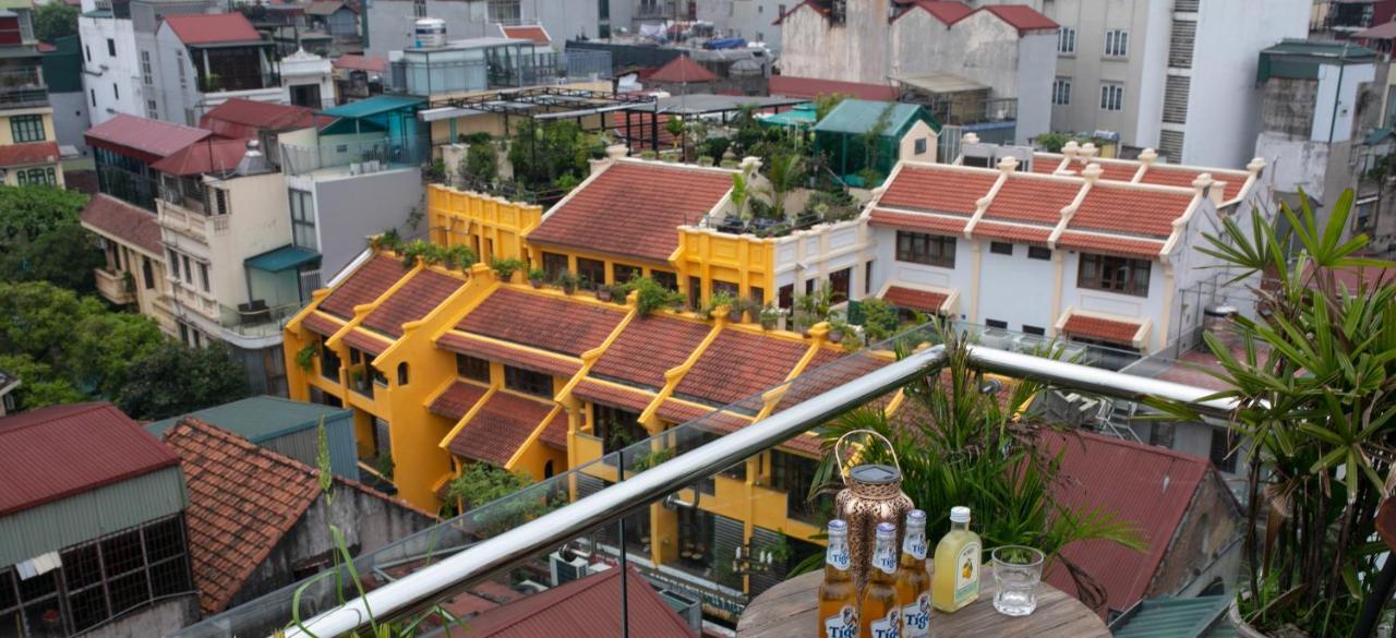 Downtown Hostel & Rooftop Bar 하노이 외부 사진